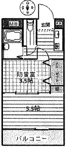 所沢市東町楽器可(防音・24時間演奏・グランドピアノ・弦・木管楽器・声楽・DTM)マンション 間取り