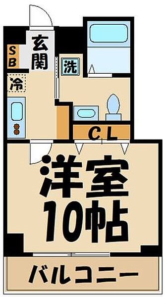 調布市若葉町2丁目楽器可（ピアノ・弦/管楽器・声楽）女性限定マンション 間取り