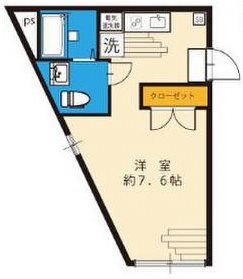 立川市錦町1丁目楽器可(ピアノ・弦楽器・声楽)マンション 間取り