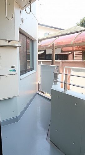 練馬区栄町楽器可(ピアノ・弦楽器・管楽器)マンション ベランダ