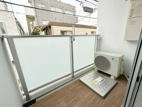大田区田園調布1丁目(防音・24時間演奏・グランドピアノ・弦・管楽器・声楽・DTM)マンション ベランダ
