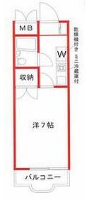 練馬区桜台1丁目楽器可(防音・グランドピアノ・弦・管楽器・声楽)女性限定マンション 間取り