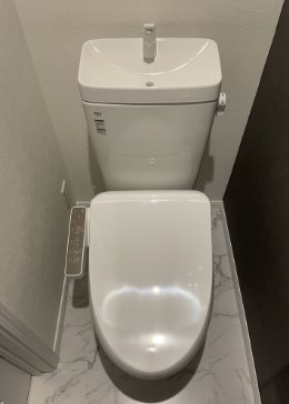 台東区北上野2丁目楽器可（防音・24時間演奏・グランドピアノ・弦管楽器・声楽・DTM）アパート トイレ