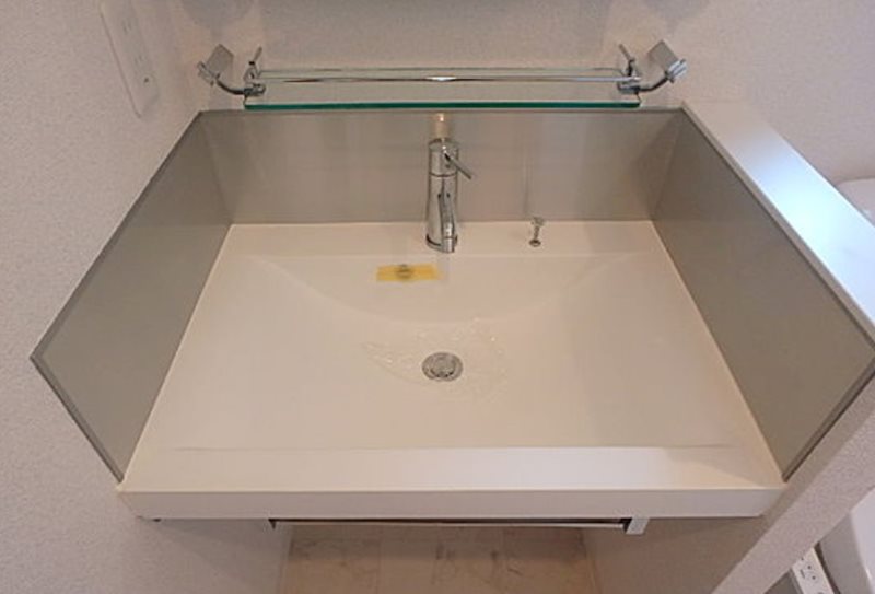 豊島区池袋2丁目楽器可(防音・グランドピアノ・弦・管楽器・声楽)マンション 洗面所