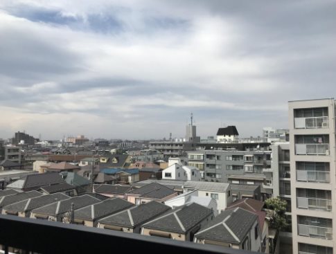 狛江市岩戸北3丁目楽器可(グランドピアノ・弦管楽器・声楽)マンション ベランダ