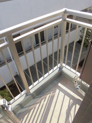 コンセール中延 ベランダ