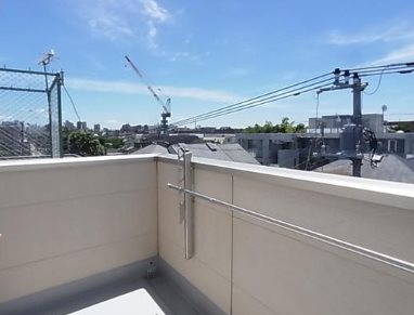 武蔵野市吉祥寺本町４丁目楽器可（その都度相談）戸建 ベランダ
