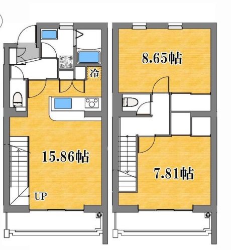 川崎市多摩区宿河原6丁目（ピアノ・声楽）マンション 間取り