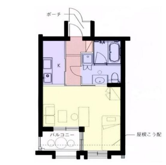 世田谷区赤堤1丁目楽器可(防音・グランドピアノ・弦・管楽器・声楽)マンション 間取り