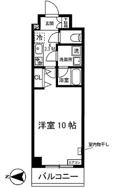 川崎市多摩区宿河原6丁目楽器可（グランドピアノ・木・弦楽器、DTM）マンション 間取り