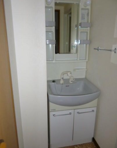 板橋区徳丸3丁目楽器可(防音・グランドピアノ・弦楽器・声楽)マンション 洗面所
