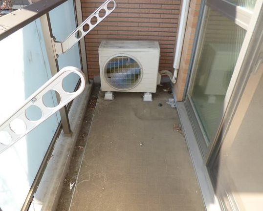 調布市仙川町2丁目楽器可（グランドピアノ・弦管楽器・声楽・DTM）マンション ベランダ