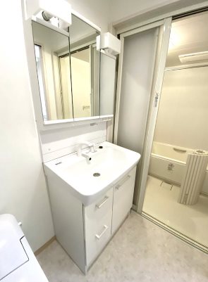 世田谷区赤堤4丁目楽器可（消音機能付楽器）マンション 洗面所