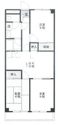 調布市調布ヶ丘3丁目楽器可（ピアノ・弦楽器）マンション 間取り