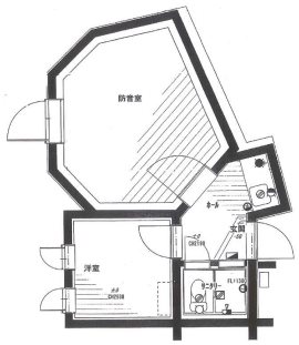 新宿区中落合4丁目楽器可（防音・ピアノ・弦管楽器・声楽・DTM）マンション 間取り
