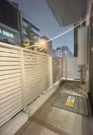 台東区台東4丁目楽器可(防音・24時間演奏・グランドピアノ・弦・管楽器・声楽・DTM)マンション ベランダ