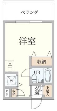 大田区上池台3丁目楽器可(ピアノ・弦・管打楽器・声楽)マンション 間取り