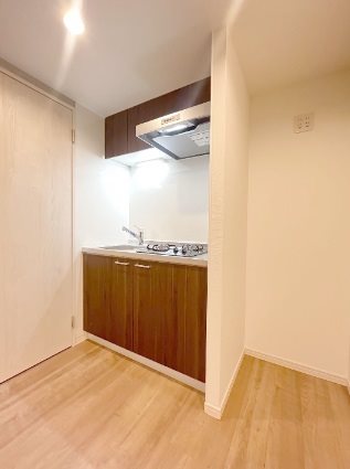 新宿区北新宿3丁目楽器可(防音・24ｈ演奏・グランドピアノ・弦管楽器・声楽・DTM)マンション キッチン