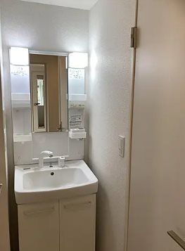 足立区舎人5丁目楽器可(防音・24時間演奏・グランドピアノ・弦管打楽器・声楽・DTM)マンション 洗面所