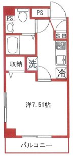 練馬区桜台1丁目楽器可（ピアノ・弦楽器・声楽）マンション 間取り