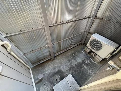 板橋区栄町楽器可（防音・グランドピアノ・管・弦楽器・声楽・DTM）マンション ベランダ
