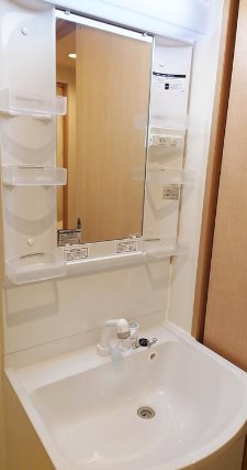川崎市多摩区堰2丁目楽器可(防音・グランドピアノ・弦管打楽器・声楽・DTM)マンション 洗面所