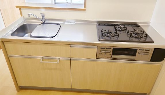 川崎市多摩区堰2丁目楽器可(防音・グランドピアノ・弦管打楽器・声楽・DTM)マンション キッチン