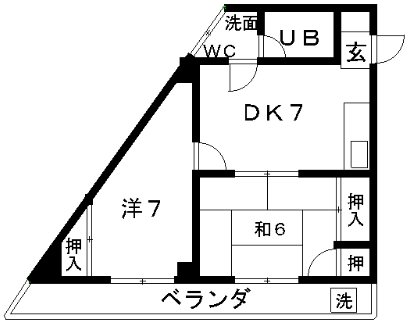 水入マンション 間取り