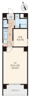 台東区松が谷2丁目楽器可(防音・24ｈ演奏・グランドピアノ・弦管楽器・声楽・DTM)マンション 間取り
