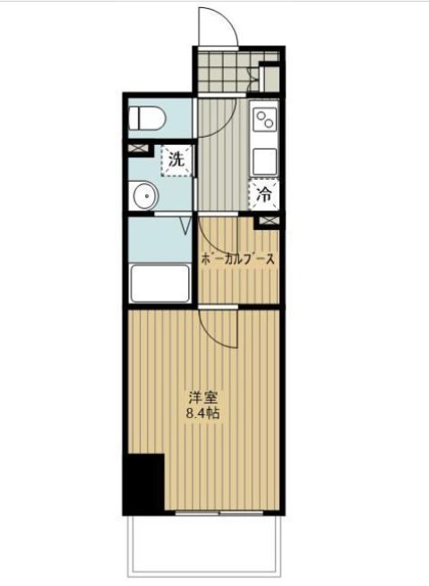 埼玉県川口市本町4丁目楽器可(ピアノ・弦・木管楽器・声楽)マンション 間取り