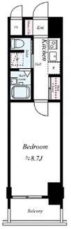 8時から23時演奏OK♪台東区根岸5丁目楽器可(防音・グランドピアノ・弦・管楽器・声楽)マンション☆ 間取り