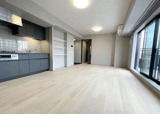 目黒区五本木3丁目楽器可（ピアノ）マンション リビング
