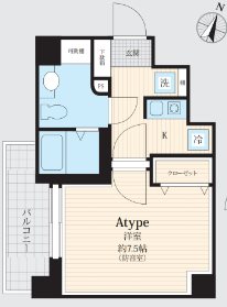 板橋区常盤台1丁目楽器可(防音・24時間演奏・ピアノ・弦・管楽器・声楽・DTM)マンション 間取り