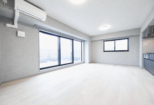 目黒区五本木3丁目楽器可（ピアノ）マンション リビング