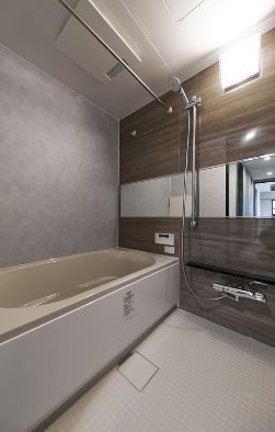 目黒区五本木3丁目楽器可（ピアノ）マンション 風呂画像