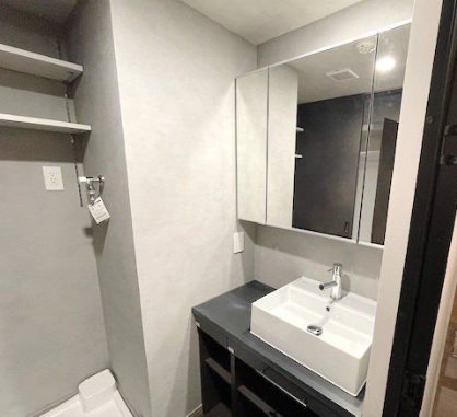 目黒区五本木3丁目楽器可（ピアノ）マンション 洗面所