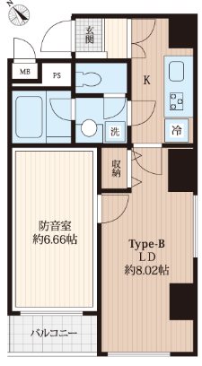 Konomi　七番館 間取り