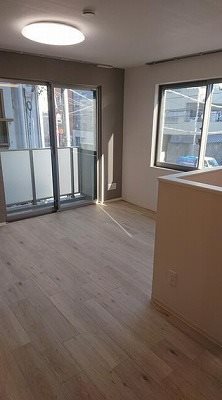 北区中十条3丁目楽器可(防音・グランドピアノ・弦・管楽器・声楽)マンション リビング