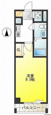 府中市府中町2丁目楽器可(防音・24時間演奏・グランドピアノ・弦・管楽器・声楽)女性限定マンション 間取り