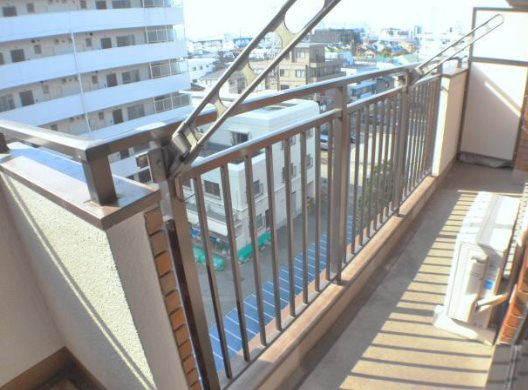 市川市新田2丁目楽器可(グランドピアノ・弦楽器・声楽)マンション ベランダ