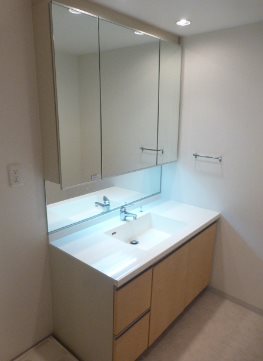 港区浜松町1丁目楽器可（ピアノ）マンション 洗面所