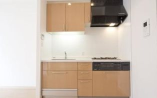 港区浜松町1丁目楽器可（ピアノ）マンション キッチン