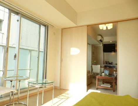 港区浜松町1丁目楽器可（ピアノ）マンション リビング