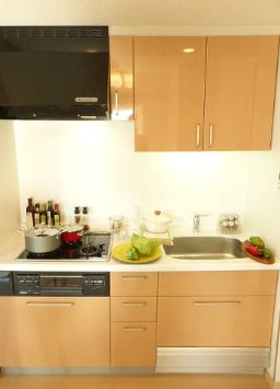港区浜松町1丁目楽器可（ピアノ）マンション キッチン