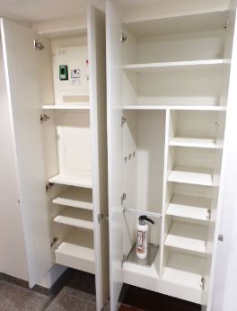 港区浜松町1丁目楽器可（ピアノ）マンション 収納