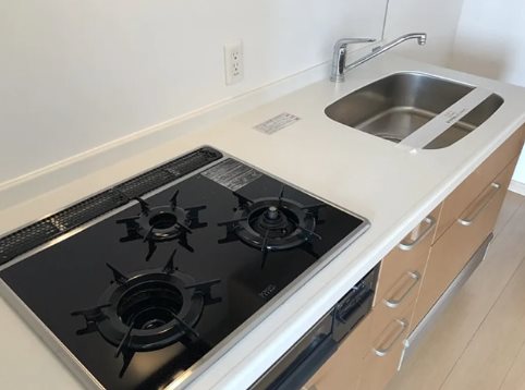 港区浜松町1丁目楽器可（ピアノ）マンション キッチン