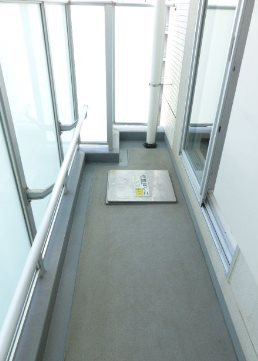 港区浜松町1丁目楽器可（ピアノ）マンション ベランダ