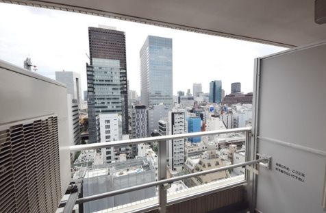 港区浜松町1丁目楽器可（ピアノ）マンション ベランダ