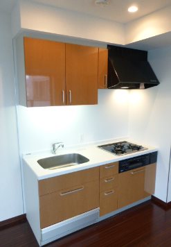 港区浜松町1丁目楽器可（ピアノ）マンション キッチン