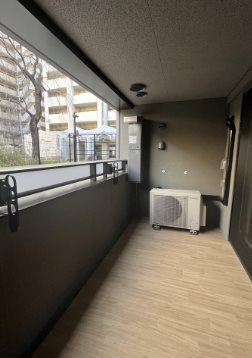 新宿区百人町3丁目楽器可（ピアノ）マンション ベランダ